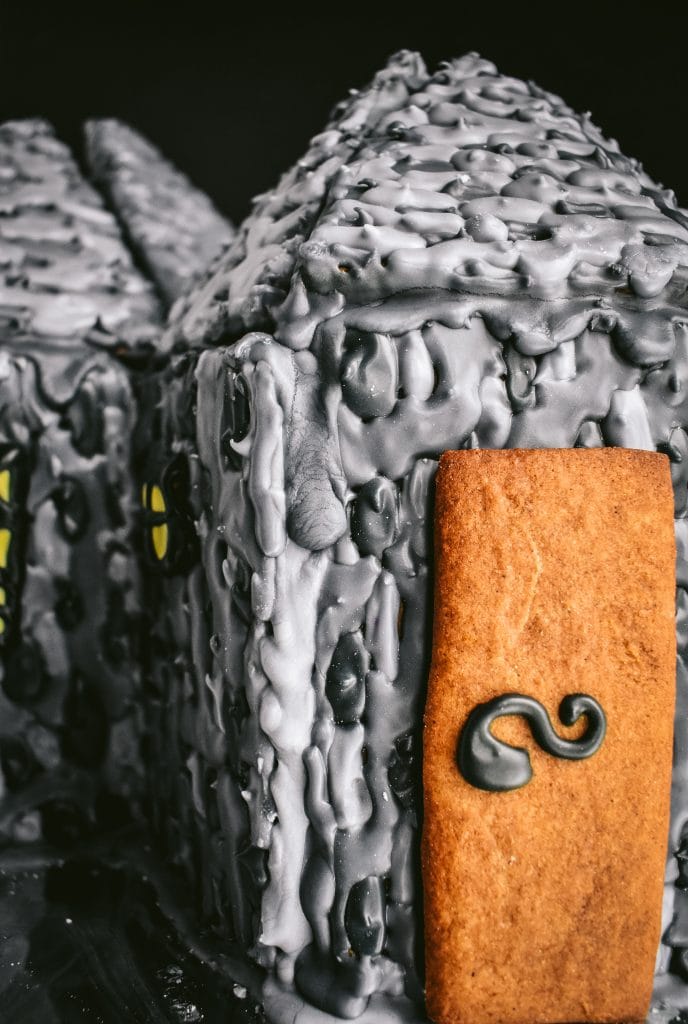 Hagrid's Hut Gingerbread House made to bring the Hogwarts Christmas spirit into the home