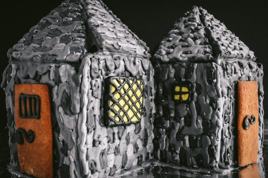 Hagrid's Hut Gingerbread House