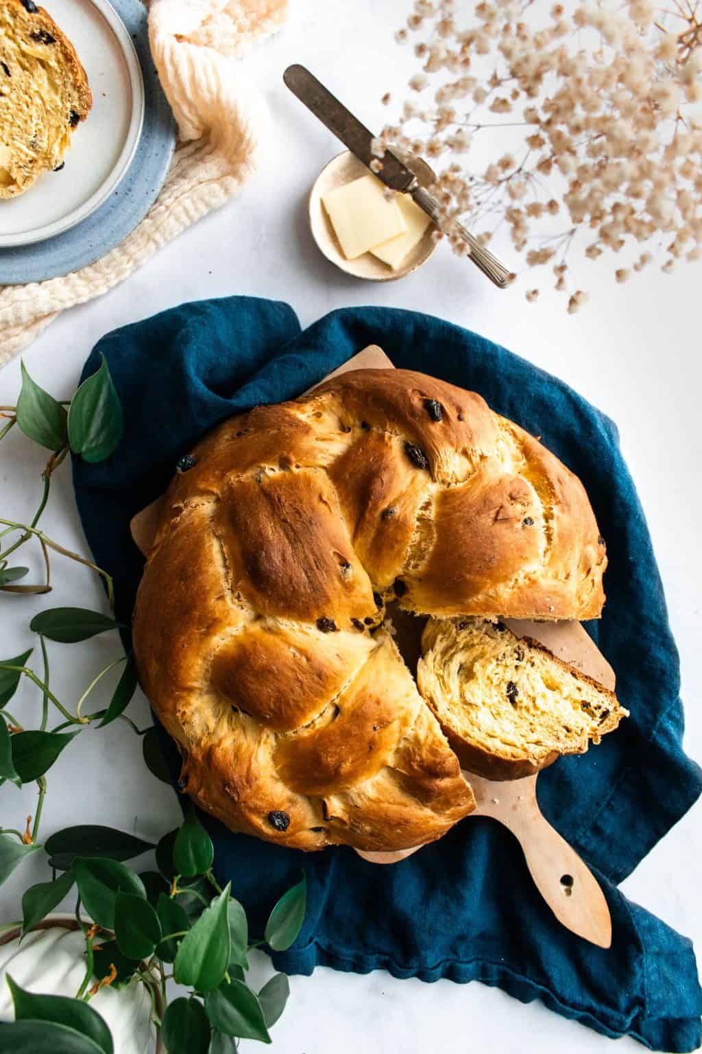 German Easter Bread Osterkranz Braided Wreath Humbly Homemade German easter bread osterkranz braided wreath humbly homemade