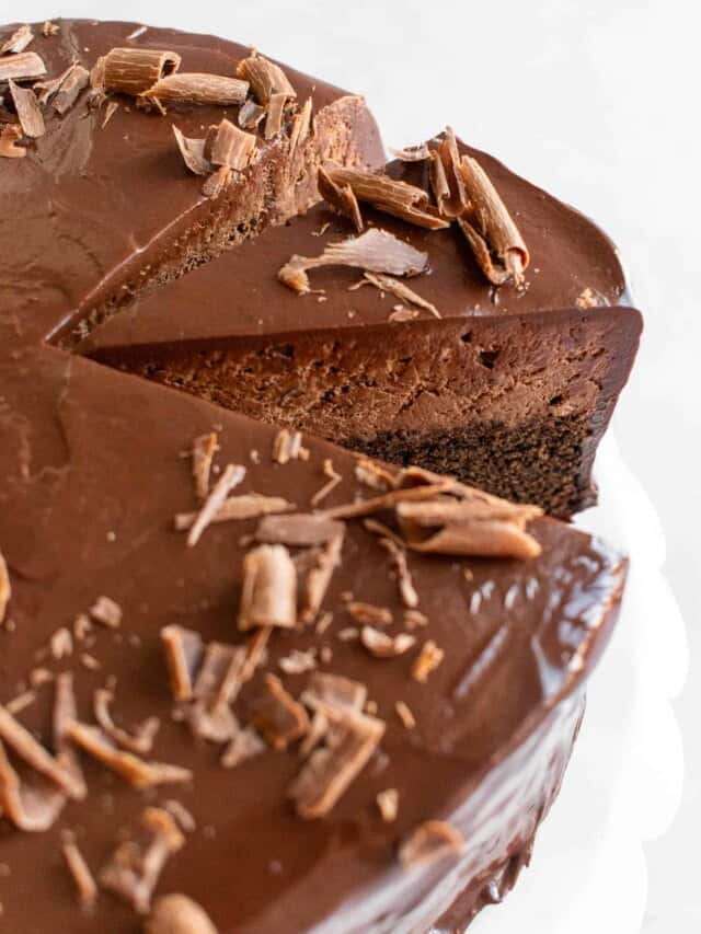 Triple Chocolate Mousse Cake Recipe