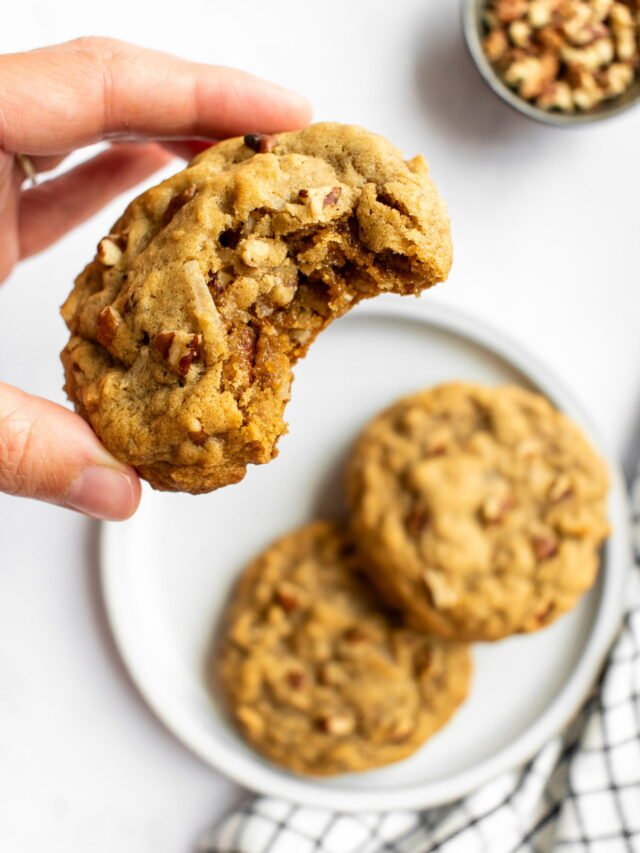 Chewy Coconut Pecan Cookies Recipe
