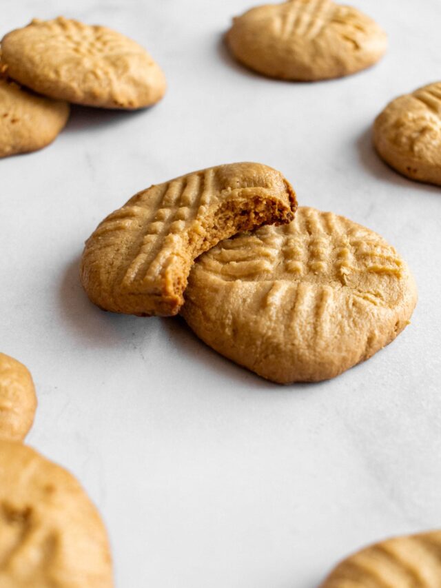 2 Ingredient Peanut Butter Cookies Recipe