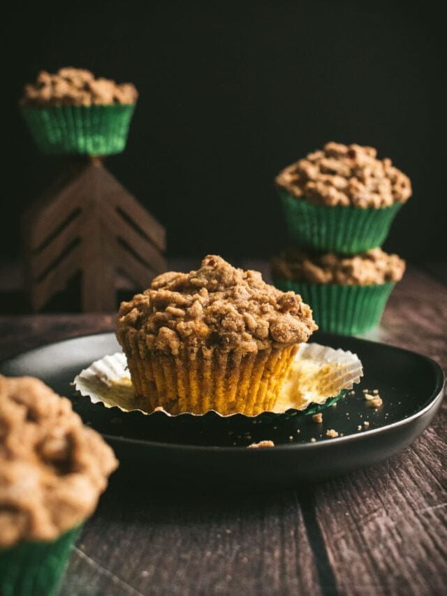 Pumpkin Streusel Muffins Recipe