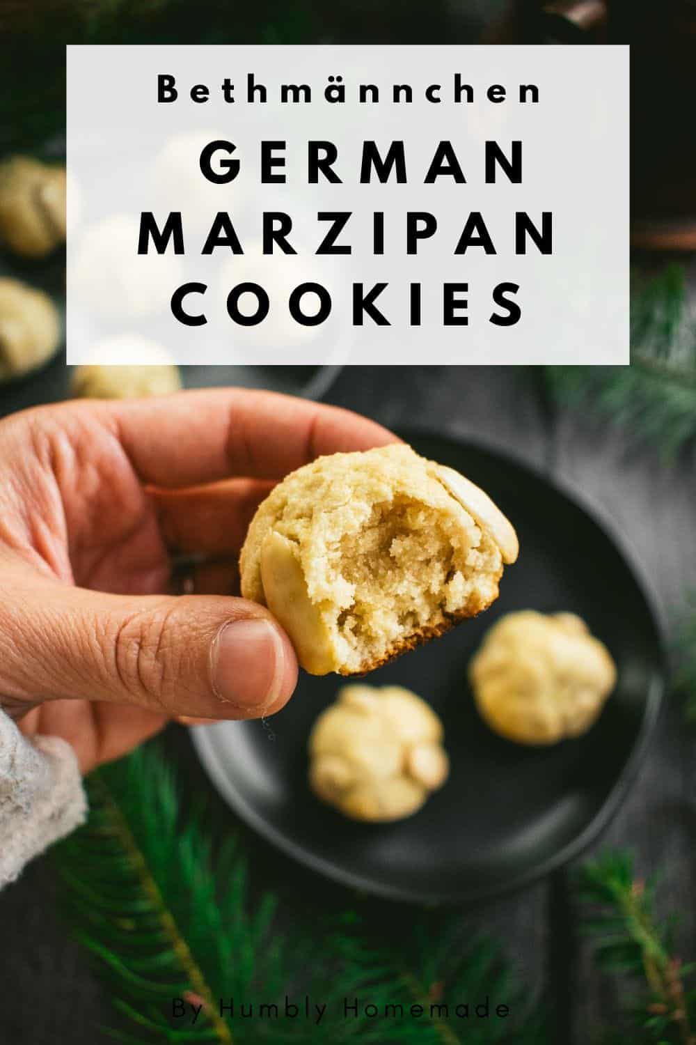 German Marzipan Cookies Bethmännchen Humbly Homemade