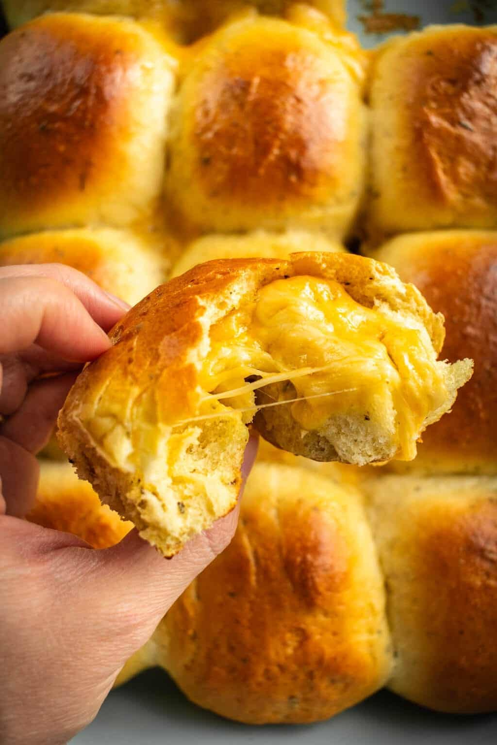 Simple Garlic 3 Cheese Bread Rolls Humbly Homemade